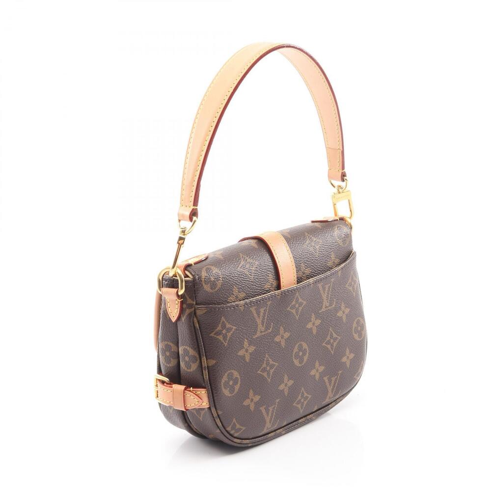 Louis Vuitton Saumur handbag canvas monogram brown